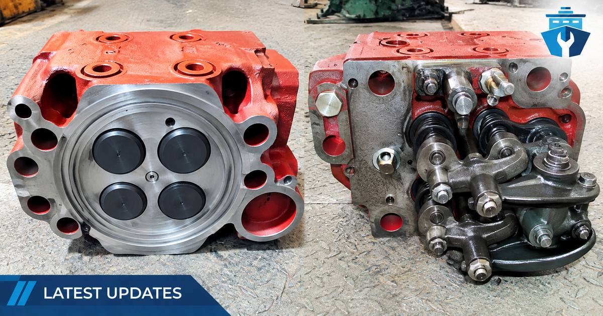 YANMAR 6N18 CYLINDER HEAD